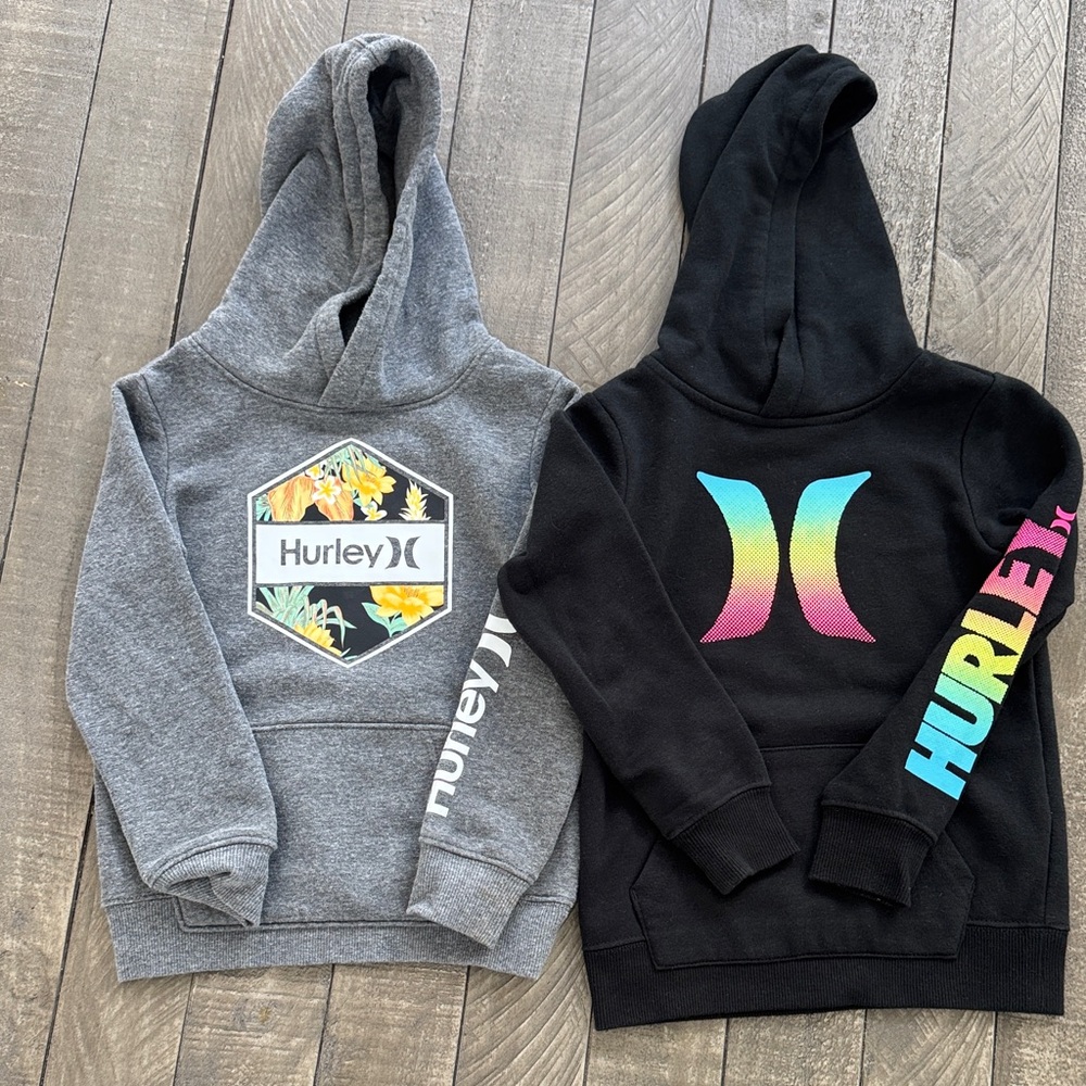 Hurley Toddler Graphic Hoodie Bundle